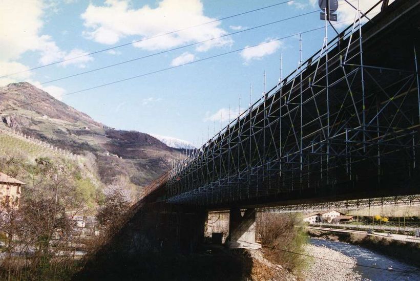 Autostrada del Brennero - struttura autoportante